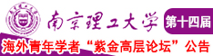 操逼网站免费南京理工大学第十四届海外青年学者紫金论坛诚邀海内外英才！